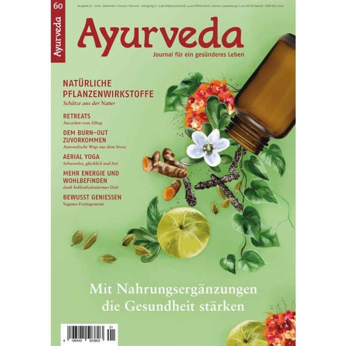 Ayurveda Journal Shop Ayurveda Journal 60 Nahrungsergänzungen im Ayurveda