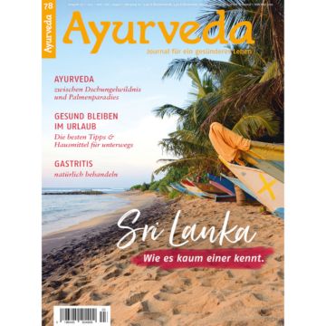 Ayurveda Journal 78 - Sri Lanka - Wie es kaum einer kennt